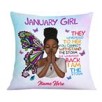 Black Girl Pillows