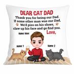 Cat Dad Pillows