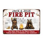 Bear Metal Signs