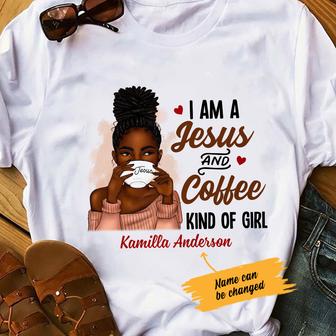 Personalized BWA Coffee Jesus T Shirt - Thegiftio UK