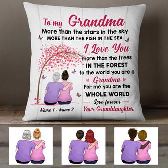 Personalized Pillow for Grandma's Love - Thegiftio UK