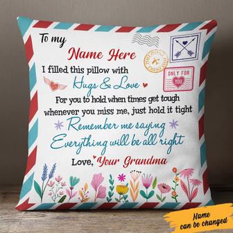Personalized Love Pillow for Grandma - Thegiftio UK