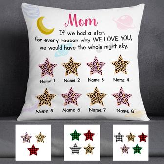 Personalized Mom Grandma Star Pillow - Thegiftio UK