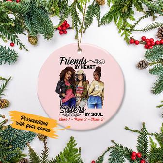 Personalized BWA Friends By Heart Ornament - Thegiftio UK