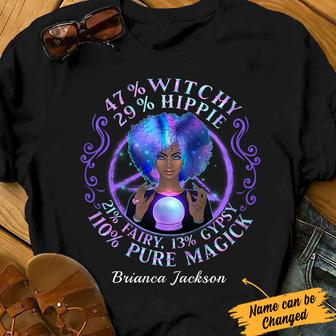 Personalized BWA Witch Pure Magick T Shirt - Thegiftio UK