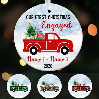 Personalized Our First Christmas Together Ornament - Thegiftio