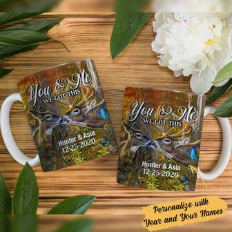 Personalized Deer Hunting Couple We Got This Mug - Thegiftio UK