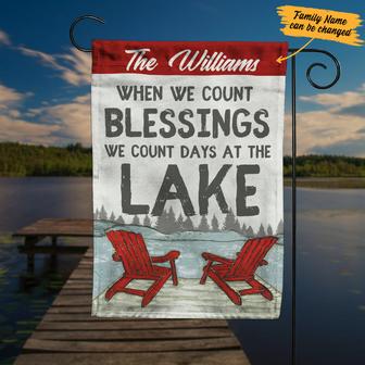 Personalized Garden Flag for Lake Lovers - Thegiftio UK