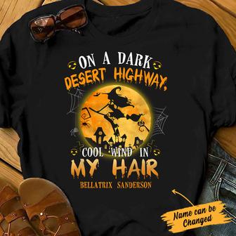 Personalized Witch Halloween T Shirt - Thegiftio UK