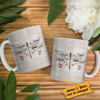 Personalized Dragonfly Memorial Mug - Thegiftio UK