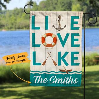 Personalized Garden Flag for Lake Lovers - Thegiftio UK