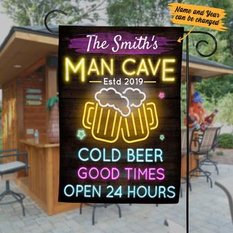 Personalized Home Bar Flag for Man Cave Enthusiasts - Thegiftio UK