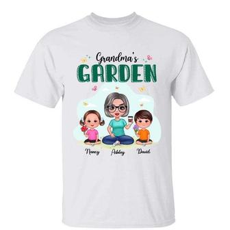 Grandma's Garden Birth Month Flowers Custom Shirt - Gift - Thegiftio UK