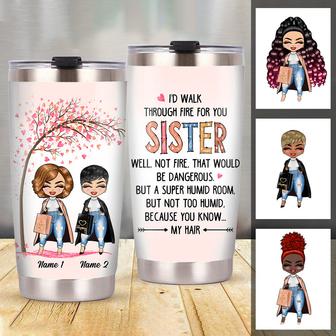 Personalized Sisters Steel Tumbler - Thegiftio UK