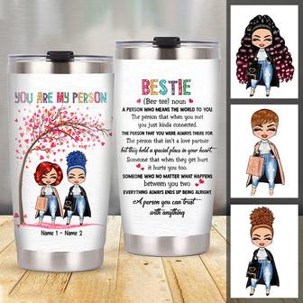 Personalized Friends A Person Steel Tumbler - Thegiftio UK