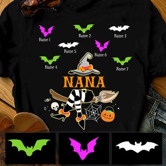 Personalized Halloween Grandma Witch T Shirt - Thegiftio UK