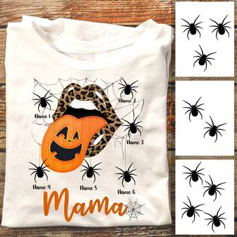 Personalized Halloween Fall Grandma Mom T Shirt - Thegiftio UK