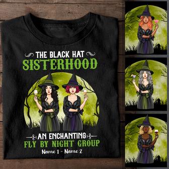 Personalized Witch Friends Fall Halloween T Shirt - Thegiftio UK