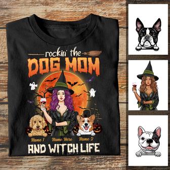 Personalized Fall Halloween Dog T Shirt - Thegiftio UK