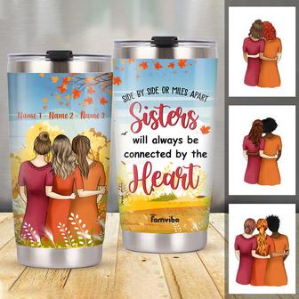 Personalized Fall Halloween Friends Sisters Steel Tumbler AG44 26O34 - Thegiftio UK
