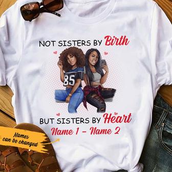 Personalized BWA Friends Sisters By Heart T Shirt - Thegiftio UK
