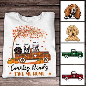 Personalized Dog Fall Halloween T Shirt - Thegiftio UK
