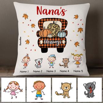 Personalized Fall Halloween Pillow for Mom or Grandma - Thegiftio UK
