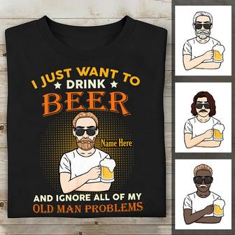 Personalized Dad Grandpa T Shirt - Thegiftio UK