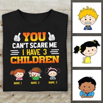 Personalized Grandpa Dad Grandma Mom T Shirt - Thegiftio UK