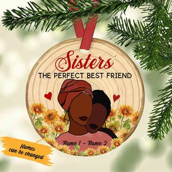 Personalized Perfect Friends BWA Friends Ornament - Thegiftio UK