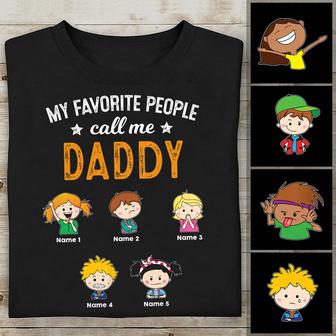 Personalized Grandpa Dad Grandma Mom T Shirt - Thegiftio UK