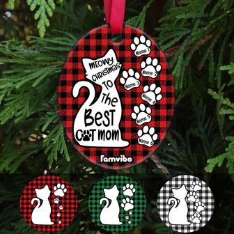 Personalized Christmas Ornament for Cat Lovers - Thegiftio UK