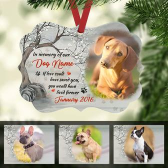 Personalized Dog Memo In Our Heart Benelux Ornament AG241 95O57 - Thegiftio UK