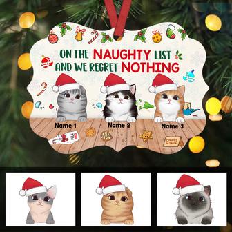 Personalized Christmas Cat Benelux Ornament - Thegiftio UK