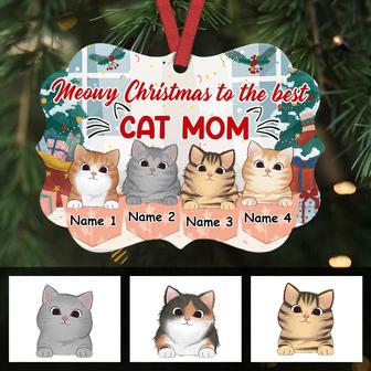 Personalized Christmas Cat Benelux Ornament - Thegiftio UK
