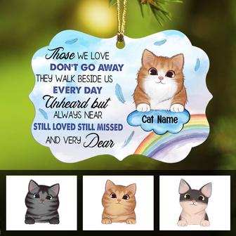 Personalized Christmas Memo Cat Benelux Ornament - Thegiftio UK