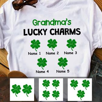 Personalized Grandma Irish St Patrick's Day T Shirt - Thegiftio UK