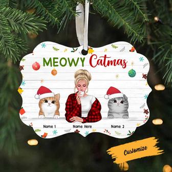 Personalized Cat Christmas Benelux Ornament - Thegiftio UK
