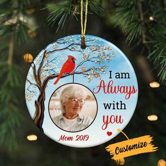 Personalized Memo Mom Dad Circle Ornament SB172 87O34 - Thegiftio UK