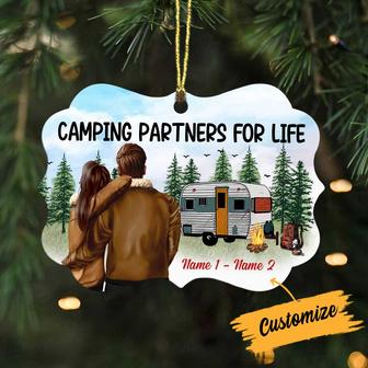 Personalized Camping Couple Benelux Ornament - Thegiftio UK