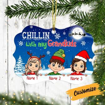 Personalized Mom Grandma Christmas Benelux Ornament - Thegiftio UK