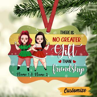 Personalized Christmas Friends Sisters Friendship Benelux Ornament OB62 24O47 - Thegiftio UK
