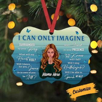 Personalized Jesus Girl Benelux Ornament - Thegiftio UK