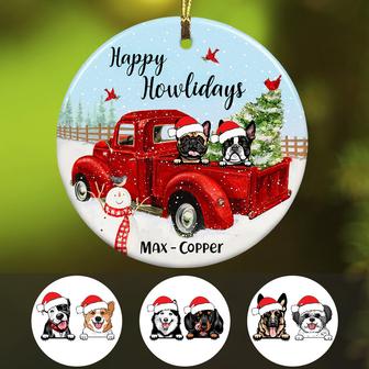Personalized Dog Christmas Ornament - Thegiftio UK