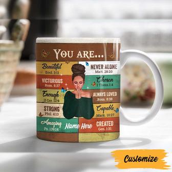 Personalized BWA You Are Beautiful Mug - Thegiftio UK