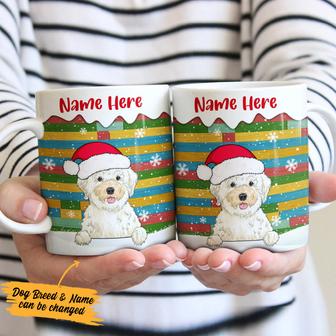 Personalized Christmas Dog Mug - Thegiftio UK