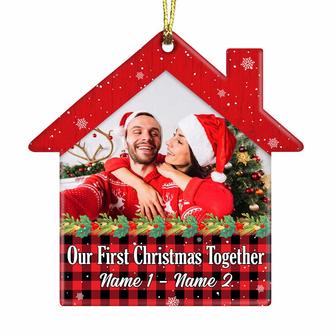Personalized Couple First Christmas Ornament - Thegiftio UK