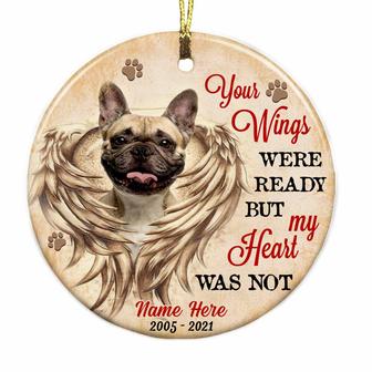 Personalized Dog Cat Memo Circle Ornament - Thegiftio UK