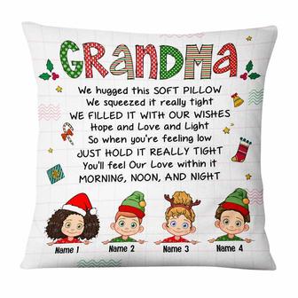Personalized Pillow for Grandma and Family - Thegiftio UK