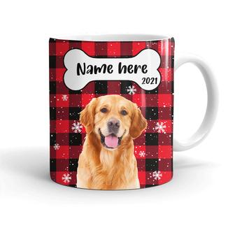 Personalized Dog Cat Photo Christmas Mug - Thegiftio UK